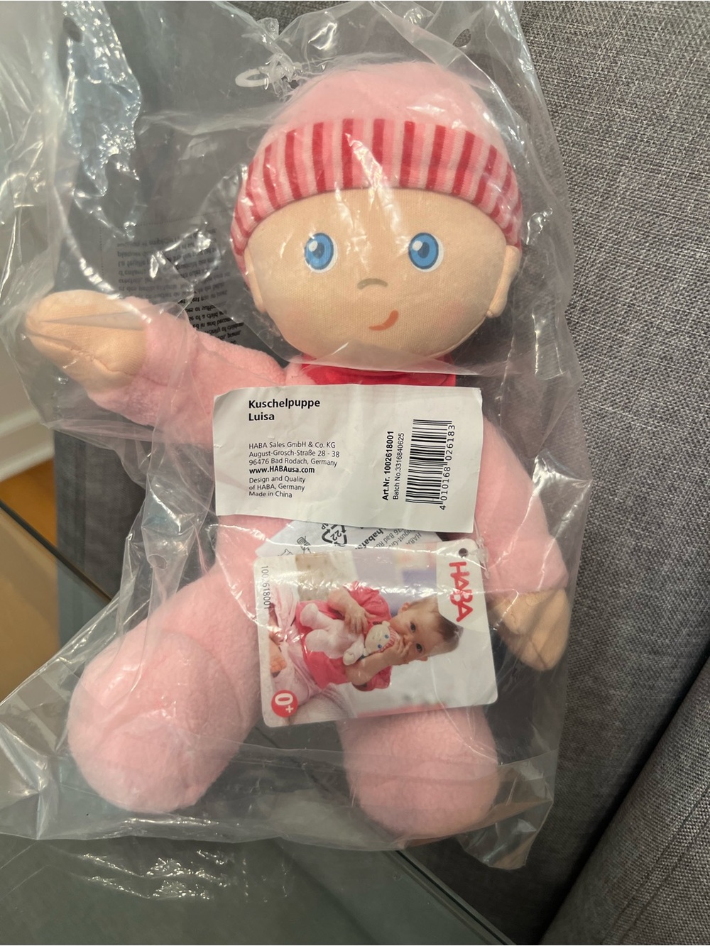 Snug Up Doll Luisa 8" First Doll